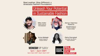 Real Leather. Stay Different. X GFF: Unleash Your Potential in Sustainable Fashion Webinar